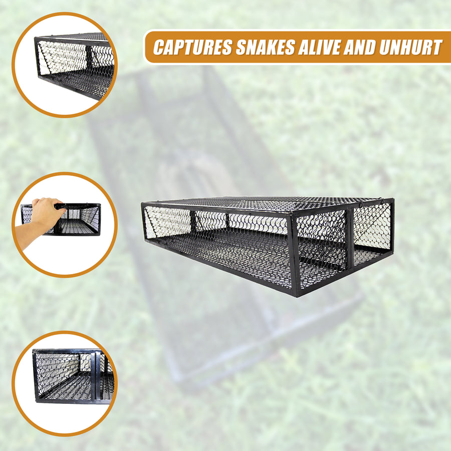 Humane Snake Trap Remove Small to Medium Snakes 2 Doors