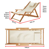 Premium Foldable Outdoor Sling Chair Patio Lounge - Extra Image