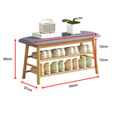 Shoe Stool Storage Rack Cabinet Multifunctional Space Saving - Extra Image