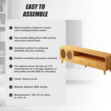 Modern TV Cabinet Entertainment Unit Stand Storage - Top-Down View