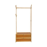 165x70cm Clothes Rack Stand Storage Shelves Modern Coat Tree