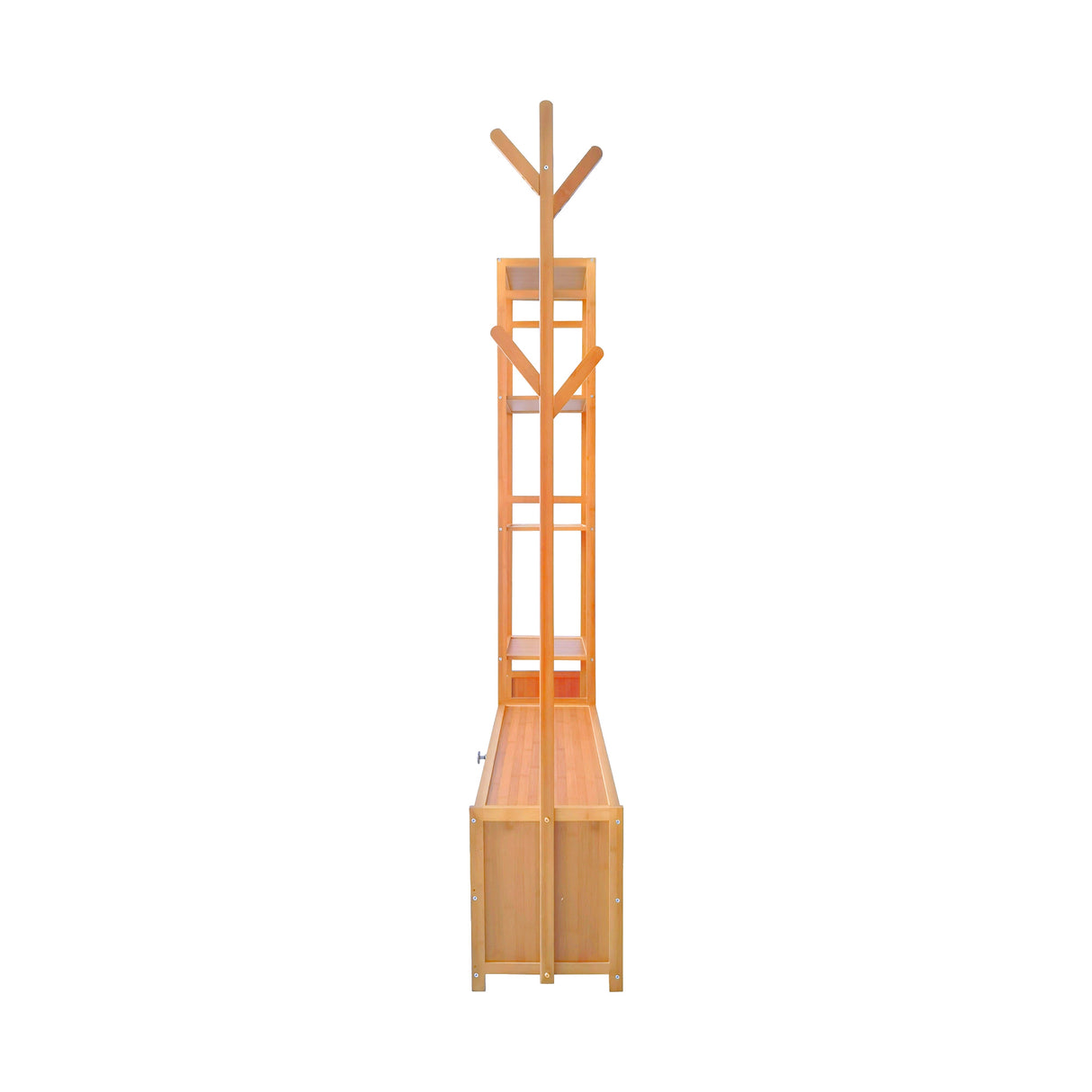 165x100cm Clothes Rack Stand Storage Shelves Modern Coat Tree