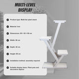 Flower Shelf Plant Multi-Layer Stand - Top-Down View