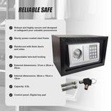 Safe Security Box Electronic Digital Lock - Top-Down View
