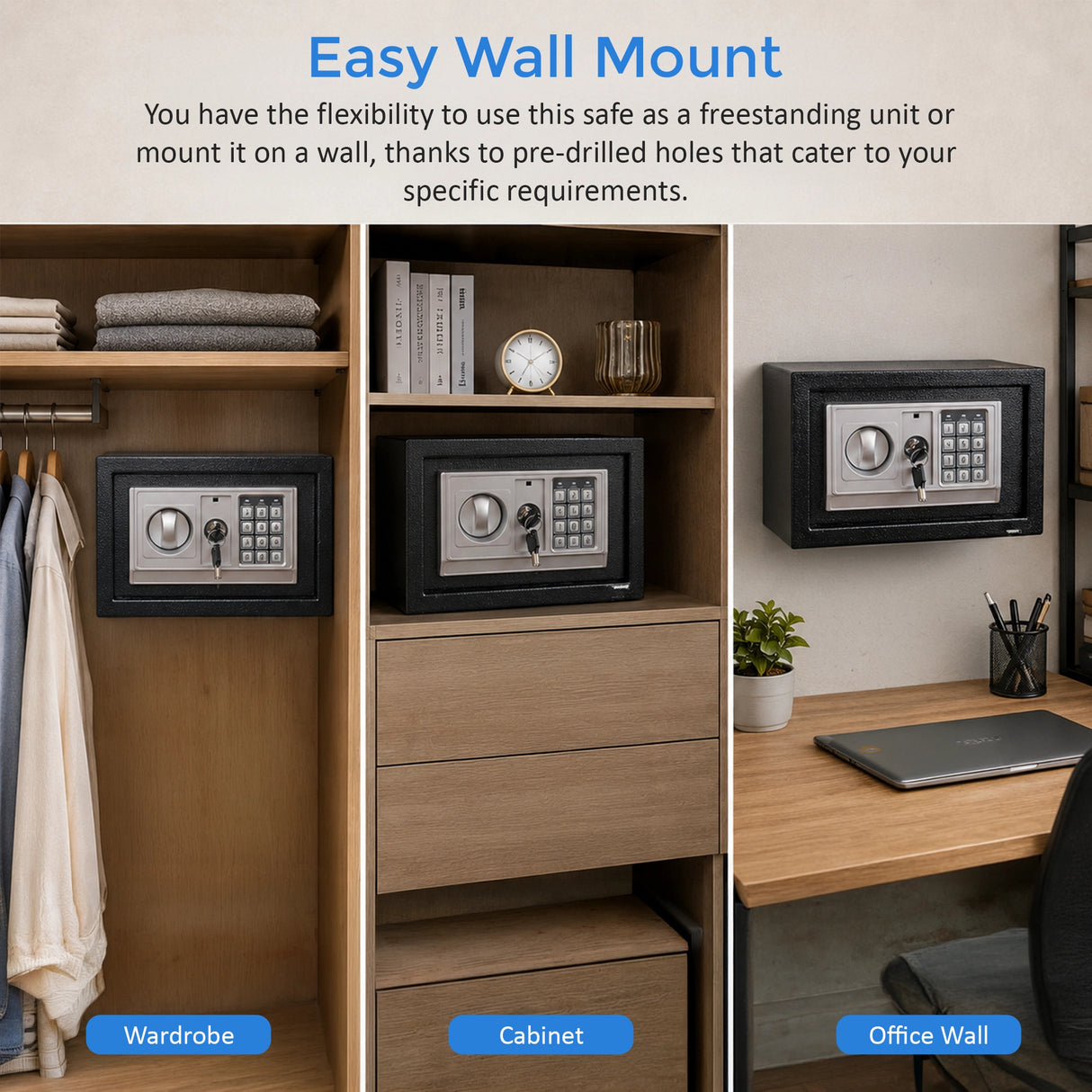 Safe Security Box Electronic Digital Lock