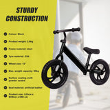 Kids Ride On Push Bike Balance Bicycle with Training Wheels for Toddlers - Side View