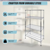 Modular Wire Storage Shelf 1200 x 450 x 1800mm Steel Shelving - Extra Image