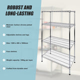 Modular Wire Storage Shelf 1200 x 450 x 1800mm Steel Shelving - Extra Image