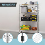 Modular Wire Storage Shelf 1200 x 450 x 1800mm Steel Shelving