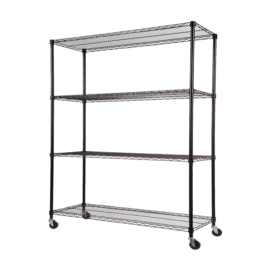Modular Wire Storage Shelf 1200 x 450 x 1800mm Steel Shelving