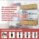 Modular Wire Storage Shelf 1500 x 600 x 1800mm Steel Shelving