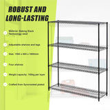 Modular Wire Storage Shelf 1500 x 600 x 1800mm Steel Shelving - Extra Image