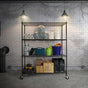 Modular Wire Storage Shelf 1500 x 600 x 1800mm Steel Shelving