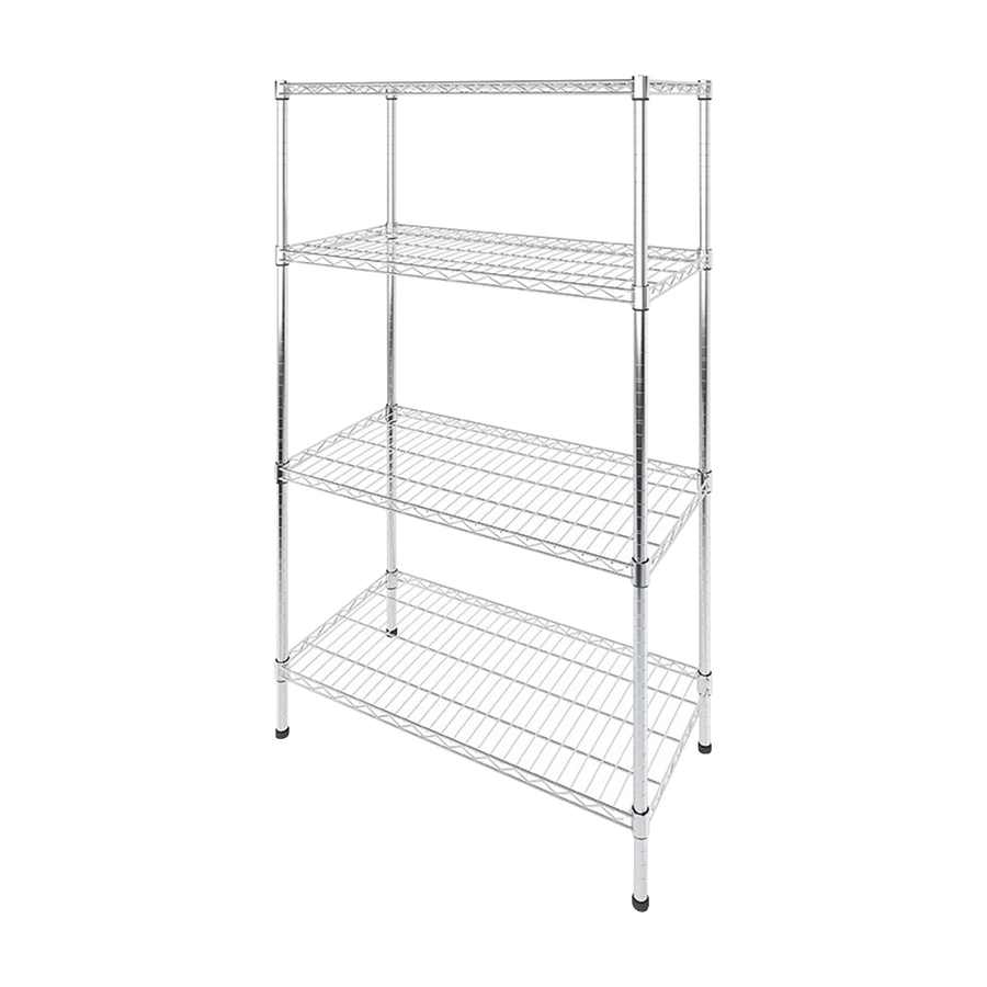 Modular Wire Storage Shelf 900 x 350 x 1800mm Steel Shelving