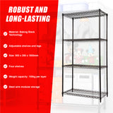 Modular Wire Storage Shelf 900 x 350 x 1800mm Steel Shelving - Extra Image