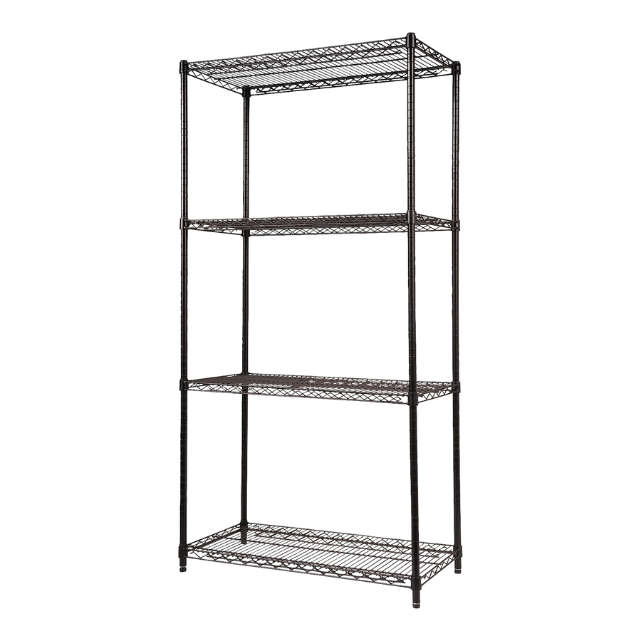 Modular Wire Storage Shelf 900 x 350 x 1800mm Steel Shelving