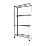 Modular Wire Storage Shelf 900 x 350 x 1800mm Steel Shelving