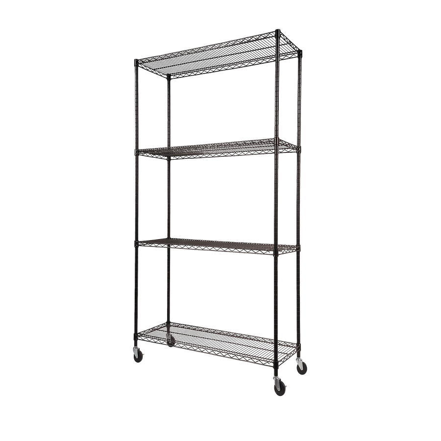 Modular Wire Storage Shelf 900 x 350 x 1800mm Steel Shelving