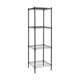 Modular Wire Storage Shelf 600 x 600 x 1800mm Steel Shelving - Top-Down View