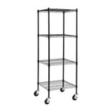 Modular Wire Storage Shelf 600 x 600 x 1800mm Steel Shelving - 45-Degree Angle