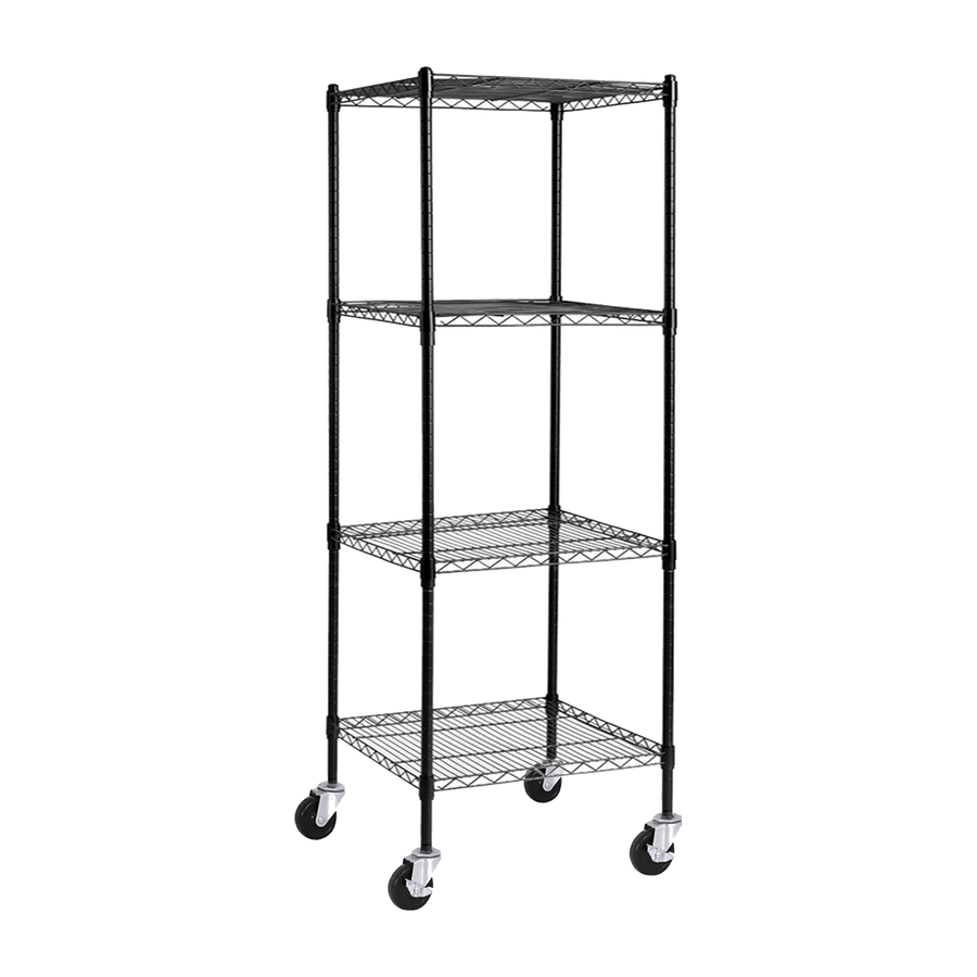 Modular Wire Storage Shelf 600 x 600 x 1800mm Steel Shelving