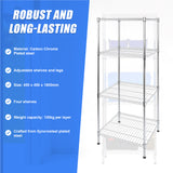 Modular Wire Storage Shelf 450 x 450 x 1800mm Steel Shelving