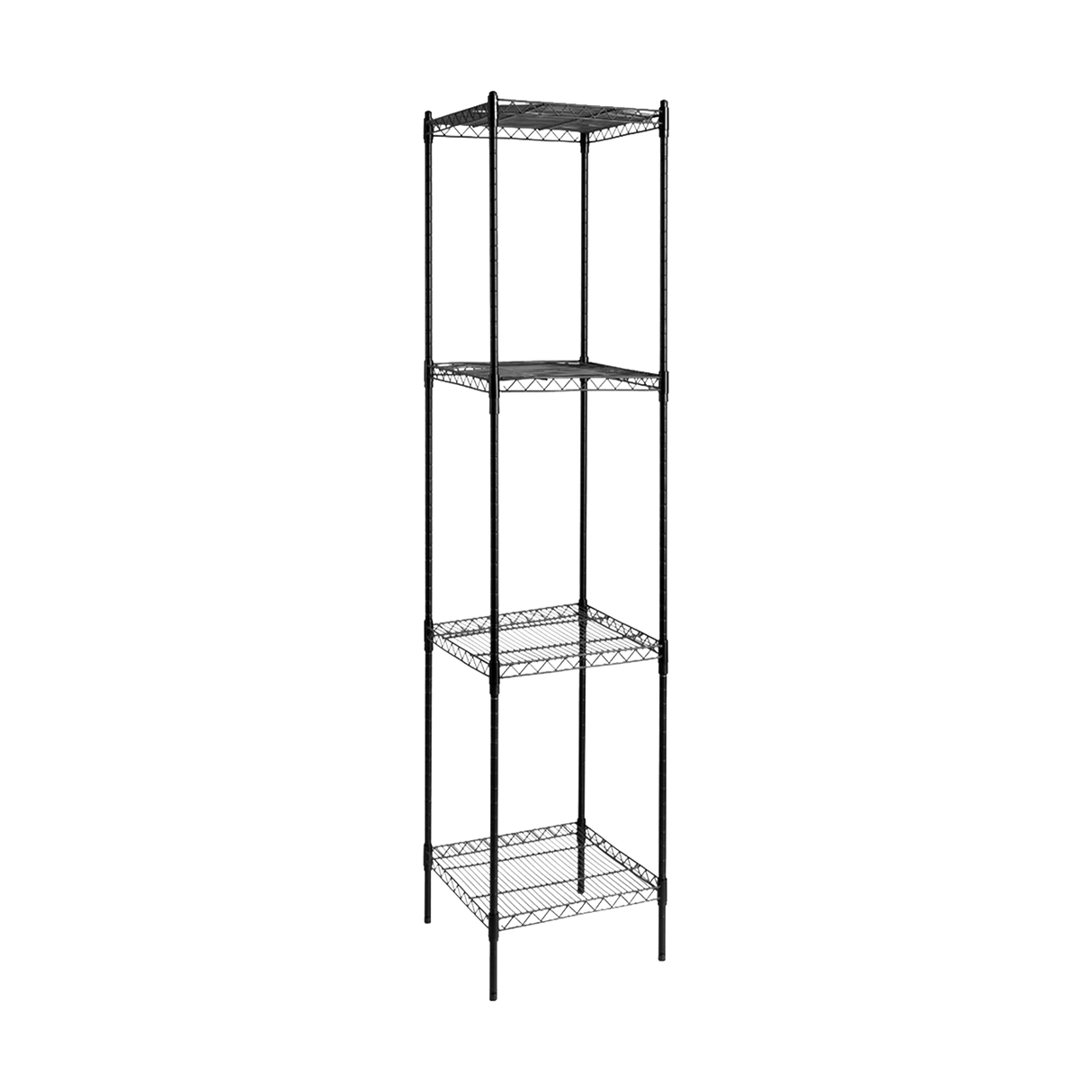 Modular Wire Storage Shelf 450 x 450 x 1800mm Steel Shelving