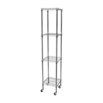 Modular Wire Storage Shelf 450 x 450 x 1800mm Steel Shelving