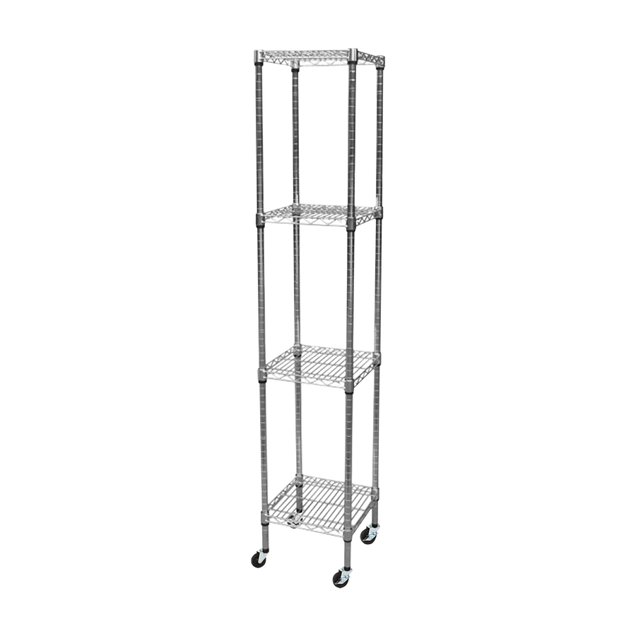 Modular Wire Storage Shelf 450 x 450 x 1800mm Steel Shelving