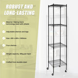 Modular Wire Storage Shelf 450 x 450 x 1800mm Steel Shelving - Extra Image