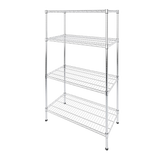 Modular Wire Storage Shelf 1200 x 600 x 1800mm Steel Shelving - Rear View