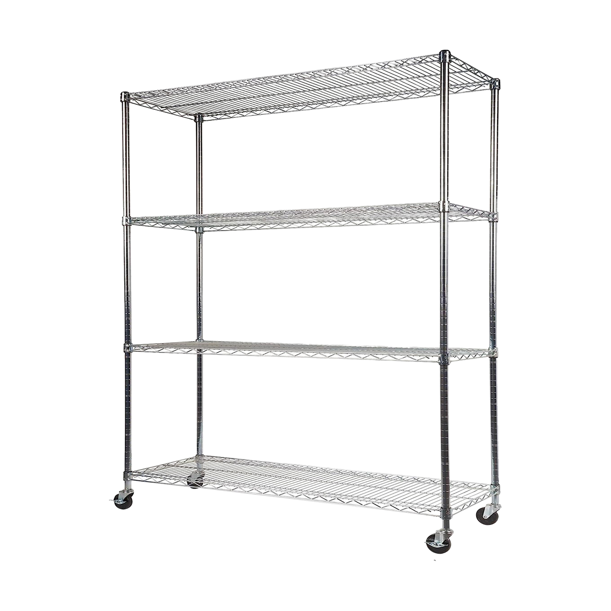 Modular Wire Storage Shelf 1200 x 600 x 1800mm Steel Shelving