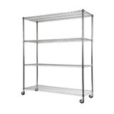 Modular Wire Storage Shelf 1200 x 600 x 1800mm Steel Shelving