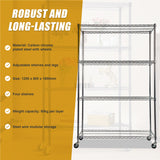 Modular Wire Storage Shelf 1200 x 600 x 1800mm Steel Shelving - Extra Image