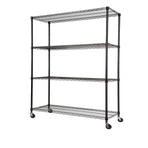 Modular Wire Storage Shelf 1200 x 600 x 1800mm Steel Shelving