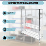 Modular Wire Storage Shelf 1500 x 350 x 1800mm Steel Shelving - Extra Image