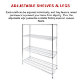 Modular Wire Storage Shelf 1500 x 350 x 1800mm Steel Shelving - Extra Image
