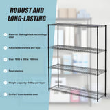 Modular Wire Storage Shelf 1500 x 350 x 1800mm Steel Shelving - Extra Image