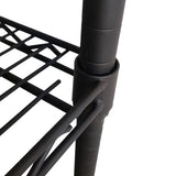 Modular Wire Storage Shelf 1500 x 350 x 1800mm Steel Shelving - Low Angle