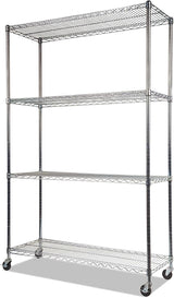 Modular Wire Storage Shelf 1500 x 350 x 1800mm Steel Shelving