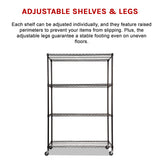 Modular Wire Storage Shelf 1500 x 350 x 1800mm Steel Shelving