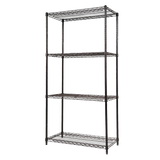 Modular Wire Storage Shelf 900 x 450 x 1800mm Steel Shelving - 45-Degree Angle