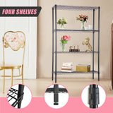 Modular Wire Storage Shelf 900 x 450 x 1800mm Steel Shelving