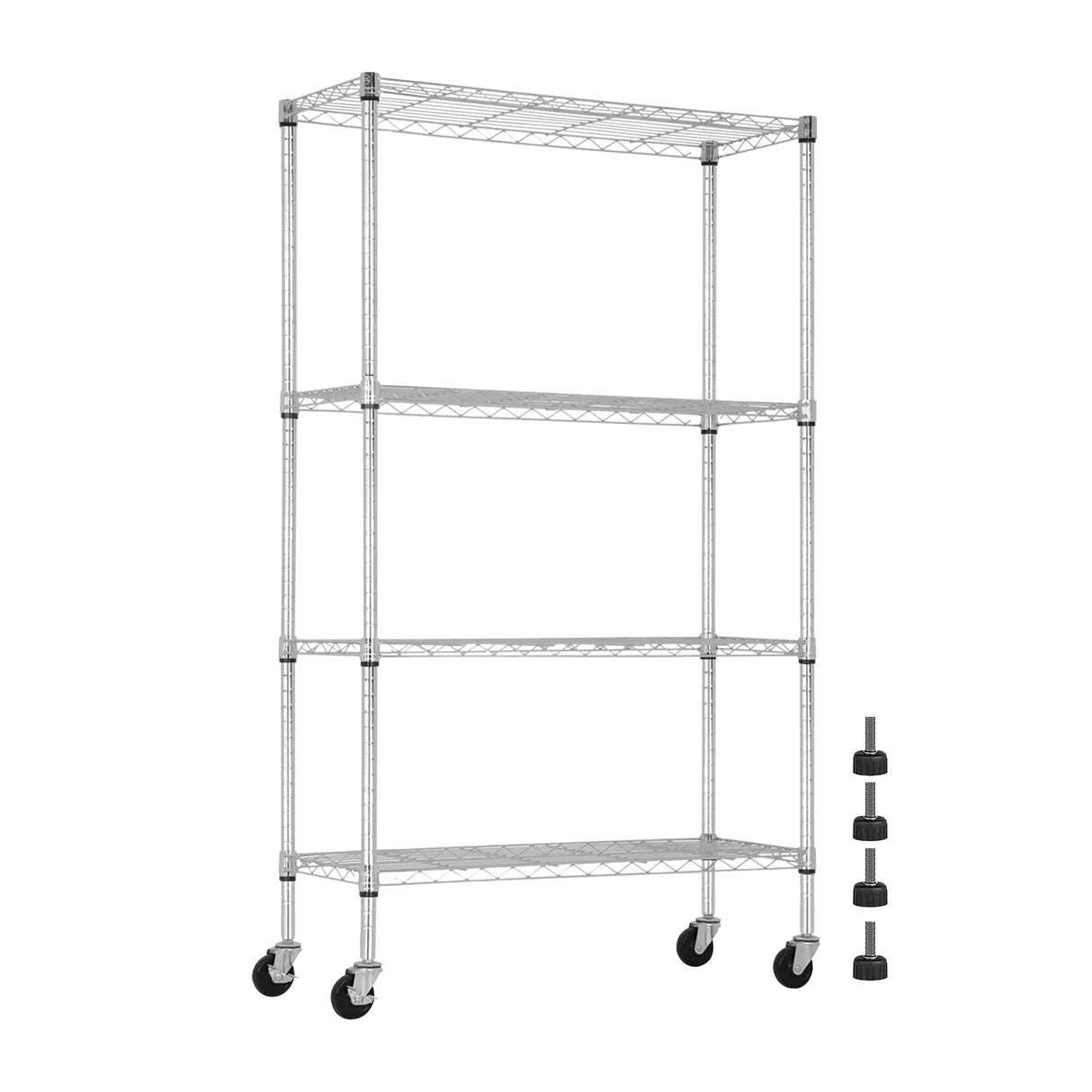 Modular Wire Storage Shelf 900 x 450 x 1800mm Steel Shelving