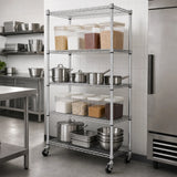 Modular Wire Storage Shelf 900 x 450 x 1800mm Steel Shelving