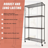 Modular Wire Storage Shelf 900 x 450 x 1800mm Steel Shelving
