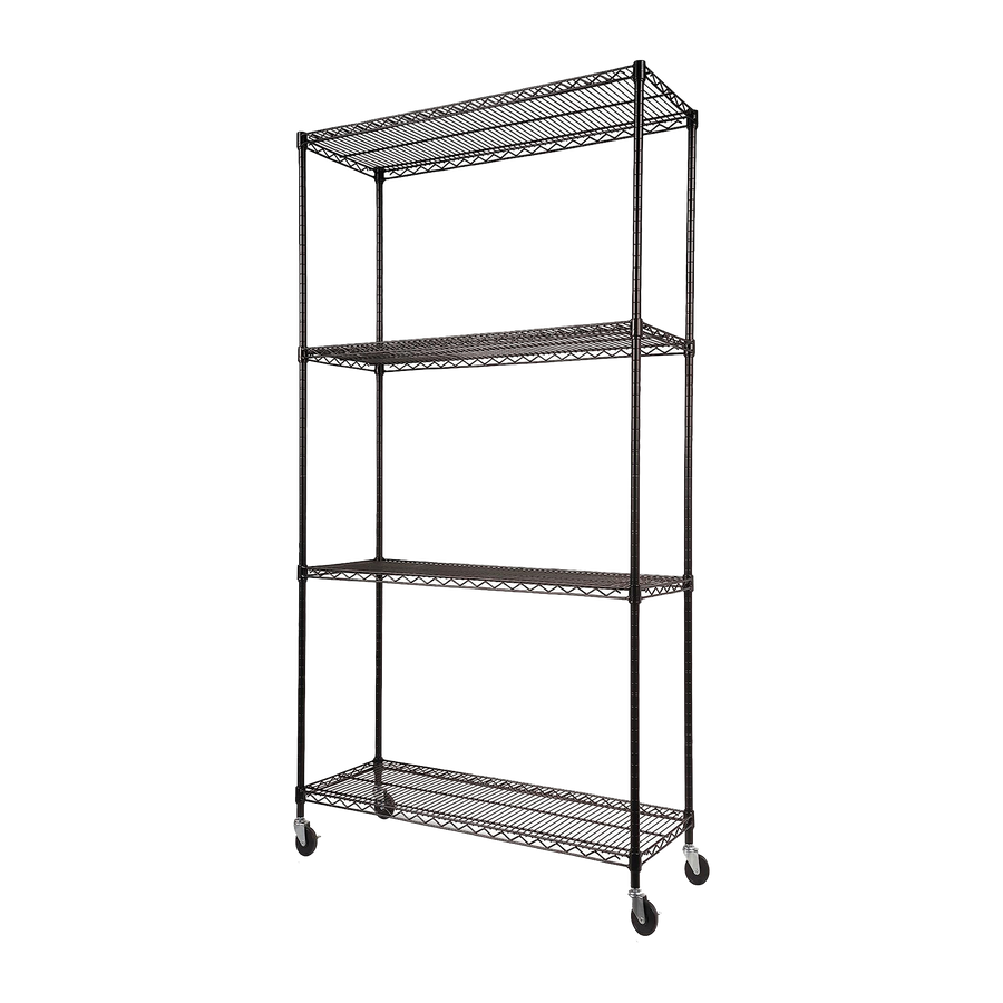 Modular Wire Storage Shelf 900 x 450 x 1800mm Steel Shelving