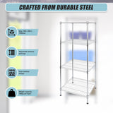 Modular Wire Storage Shelf 350 x 350 x 1800mm Steel Shelving