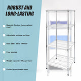 Modular Wire Storage Shelf 350 x 350 x 1800mm Steel Shelving
