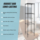 Modular Wire Storage Shelf 350 x 350 x 1800mm Steel Shelving - Extra Image